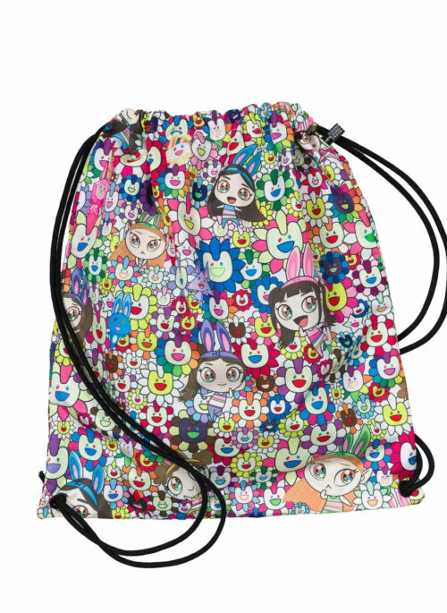 NewJeans “Supernatural” × Murakami Official Drawstring Bag